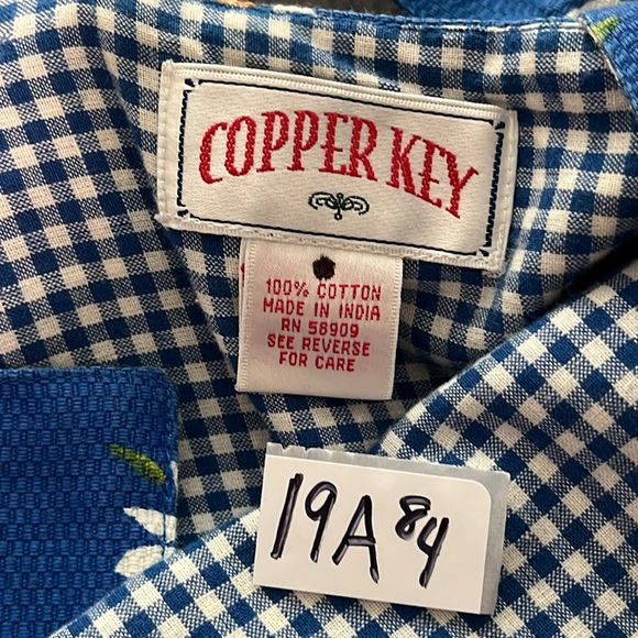 Prairie Cottage Floral Midi Pinafore Dress Small Daisy Fairy Whimsical Country - Picture 2 of 13